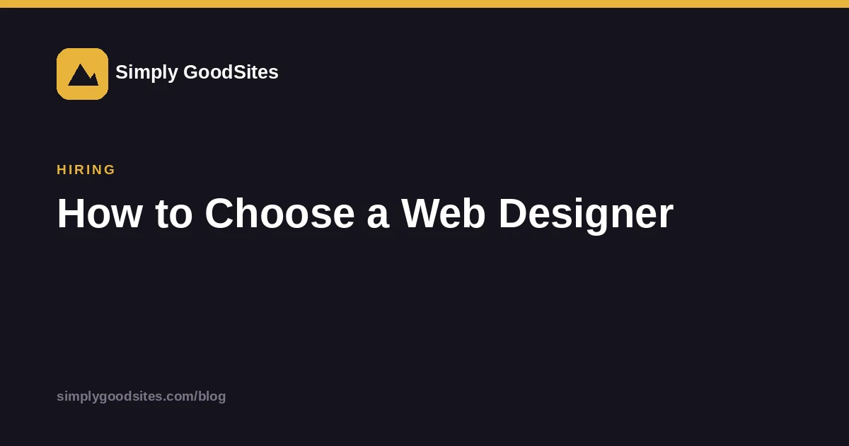 Article card: how to evaluate and choose a web designer